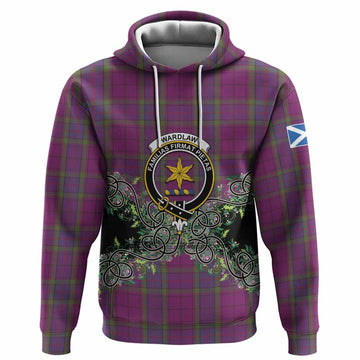 Wardlaw Tartan Hoodie Thistle Scottish Spirit