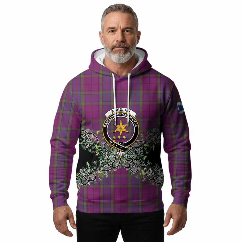 Wardlaw Tartan Hoodie Thistle Scottish Spirit