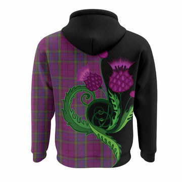 Wardlaw Tartan Hoodie Traditional Scottish Thistle