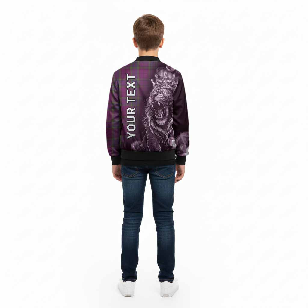 Wardlaw Tartan Kid Bomber Jacket Roaring Lion Heritage