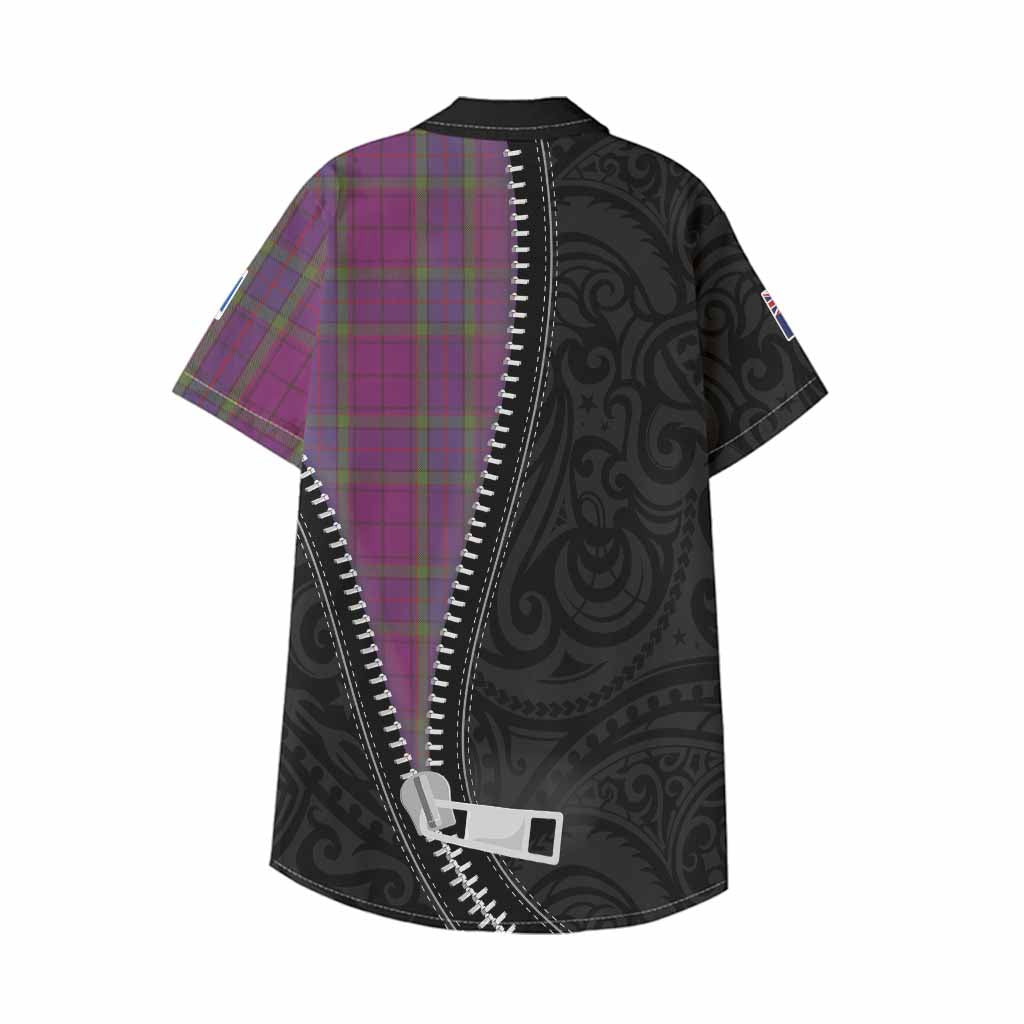 Wardlaw Tartan Kid Hawaiian Shirt New Zealand Pattern Unique Zipper Stylized
