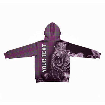 Wardlaw Tartan Kid Hoodie Roaring Lion Heritage