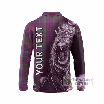 Wardlaw Tartan Long Sleeve Polo Shirt Roaring Lion Heritage