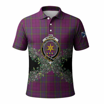 Wardlaw Tartan Polo Shirt Thistle Scottish Spirit