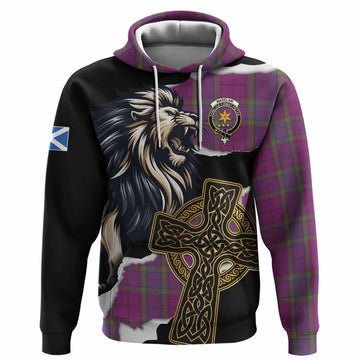 Wardlaw Tartan Scottish Hoodie Lion Celtic Heritage
