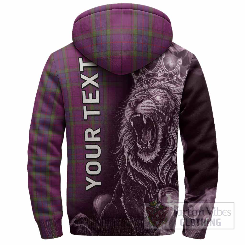 Wardlaw Tartan Sherpa Hoodie Roaring Lion Heritage