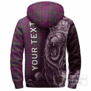 Wardlaw Tartan Sherpa Hoodie Roaring Lion Heritage