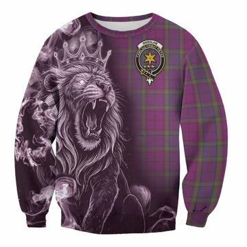 Wardlaw Tartan Sweatshirt Roaring Lion Heritage