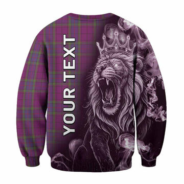 Wardlaw Tartan Sweatshirt Roaring Lion Heritage