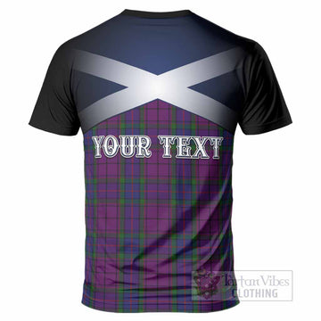 Wardlaw Tartan T-Shirt Alba Gu Brath Unicorn Crest