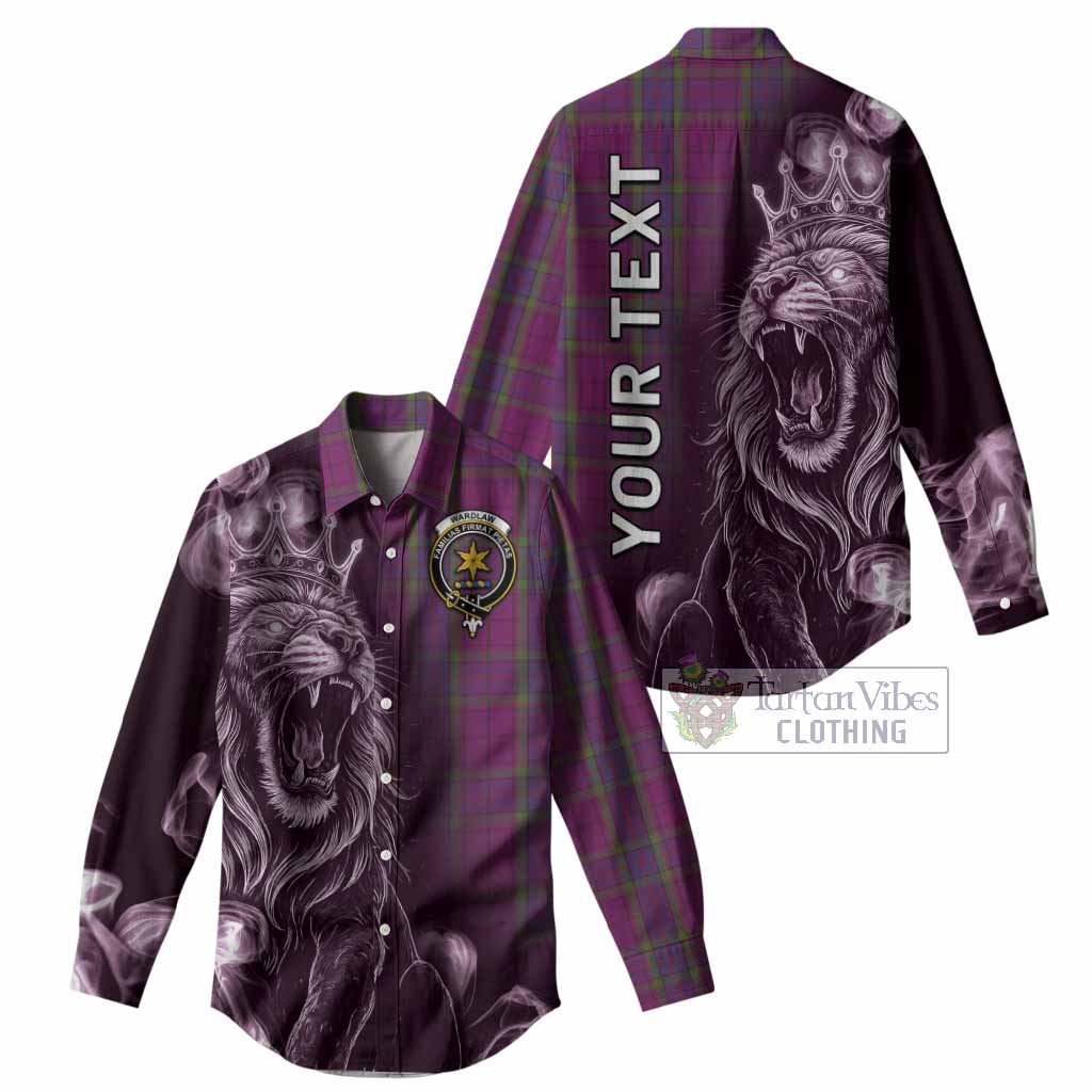 Wardlaw Tartan Women Casual Shirt Roaring Lion Heritage