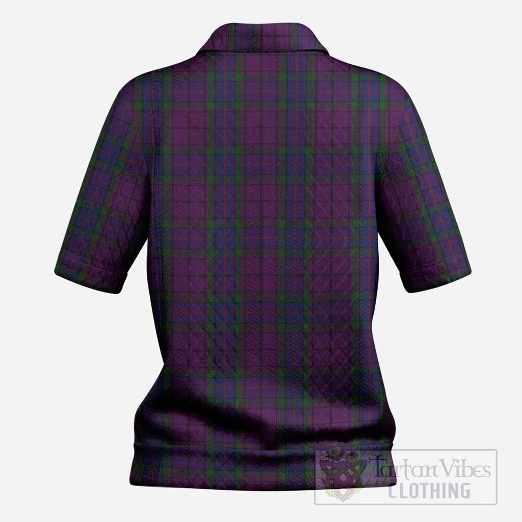 Wardlaw Tartan Women’s Polo Sweater Top