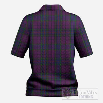 Wardlaw Tartan Women’s Polo Sweater Top
