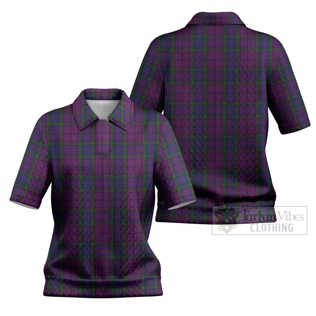 Wardlaw Tartan Women’s Polo Sweater Top