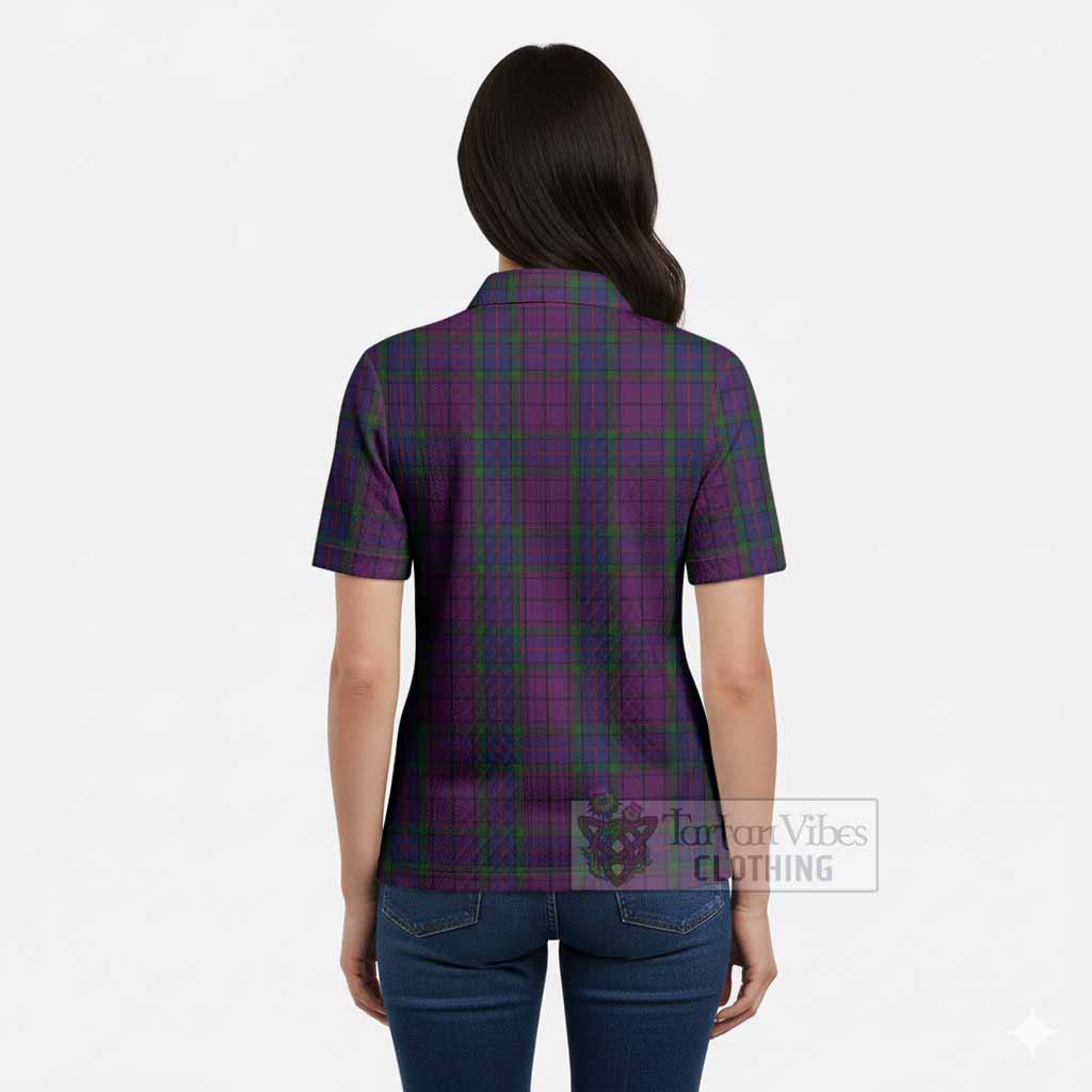 Wardlaw Tartan Women’s Polo Sweater Top