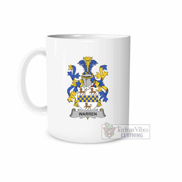 Warren Irish Clan Coat of Arms Ceramic Mug