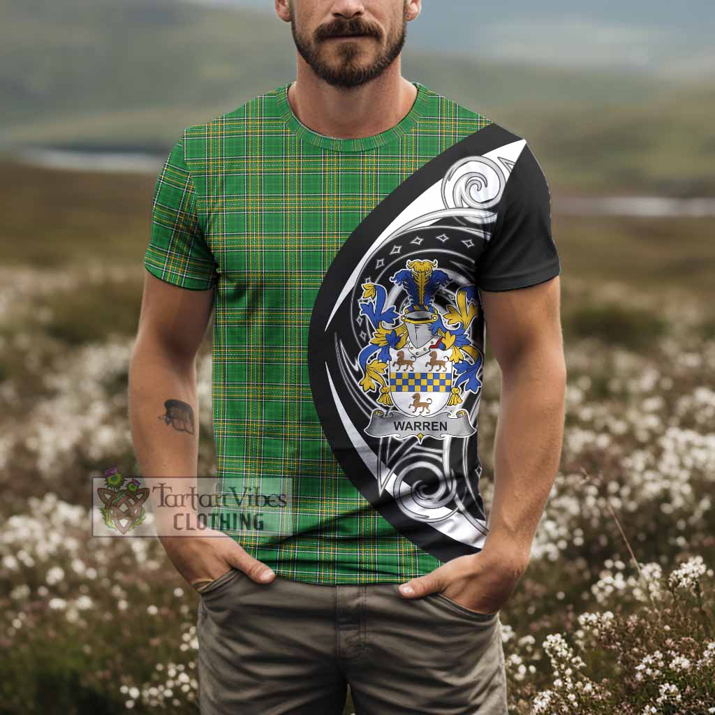 Warren Irish Clan T-Shirt Celtic Circle Style - Tartan Vibes Clothing