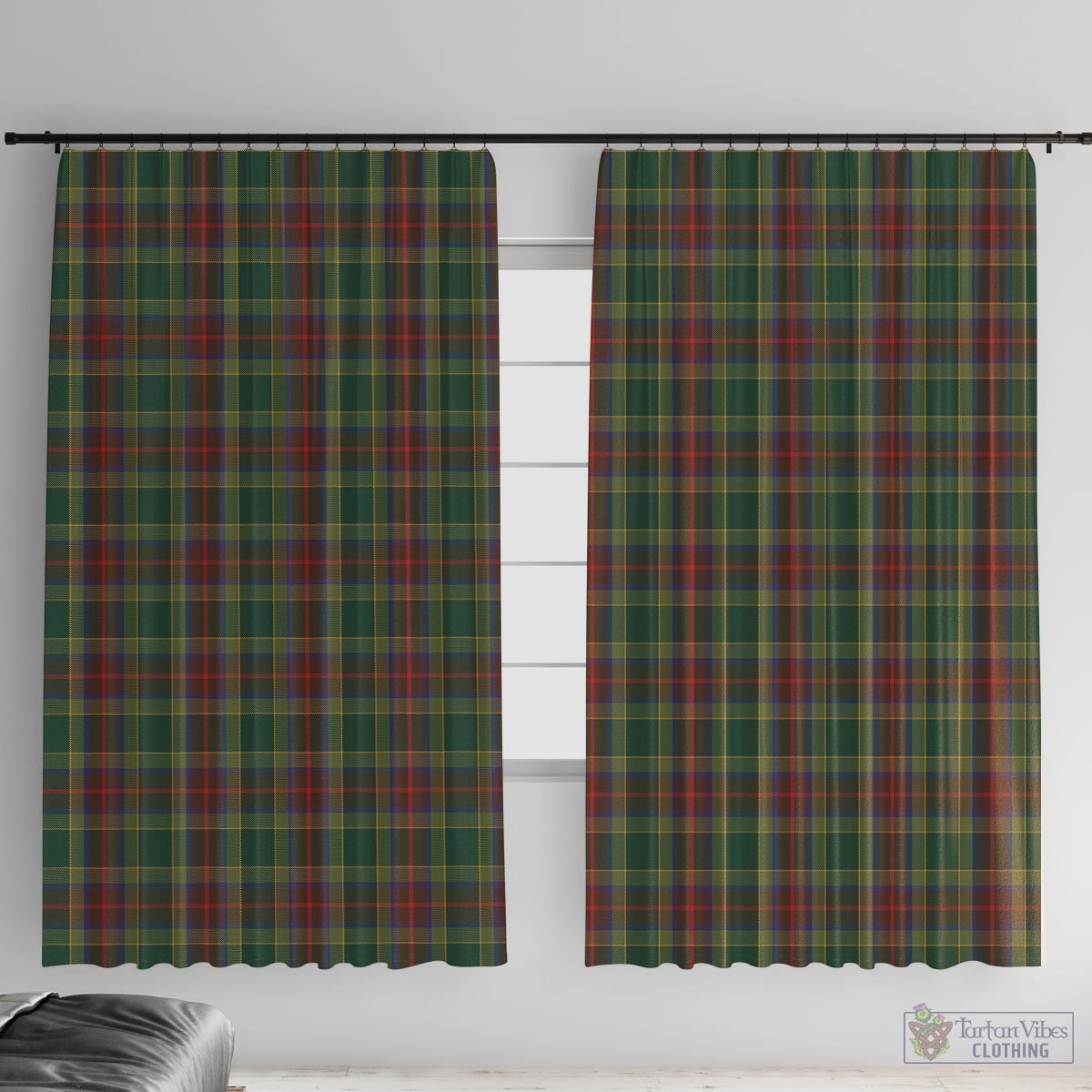 Waterford County Ireland Tartan Window Curtain