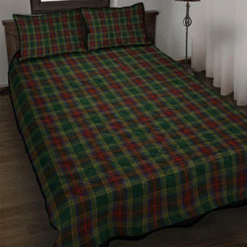 Waterford County Ireland Tartan Quilt Bed Set