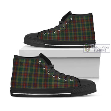 Waterford County Ireland Tartan High Top Shoes