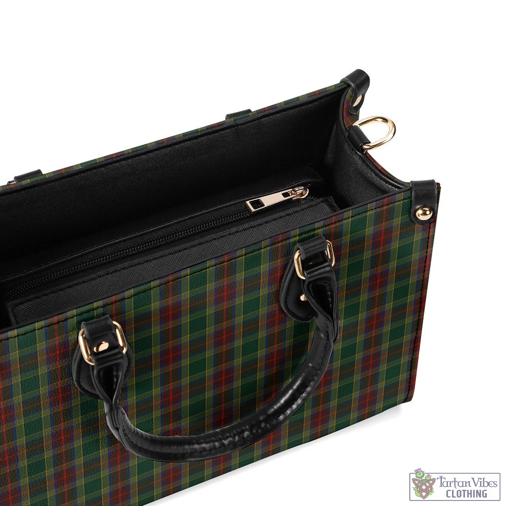 Waterford County Ireland Tartan Luxury Leather Handbags - Tartan Vibes Clothing