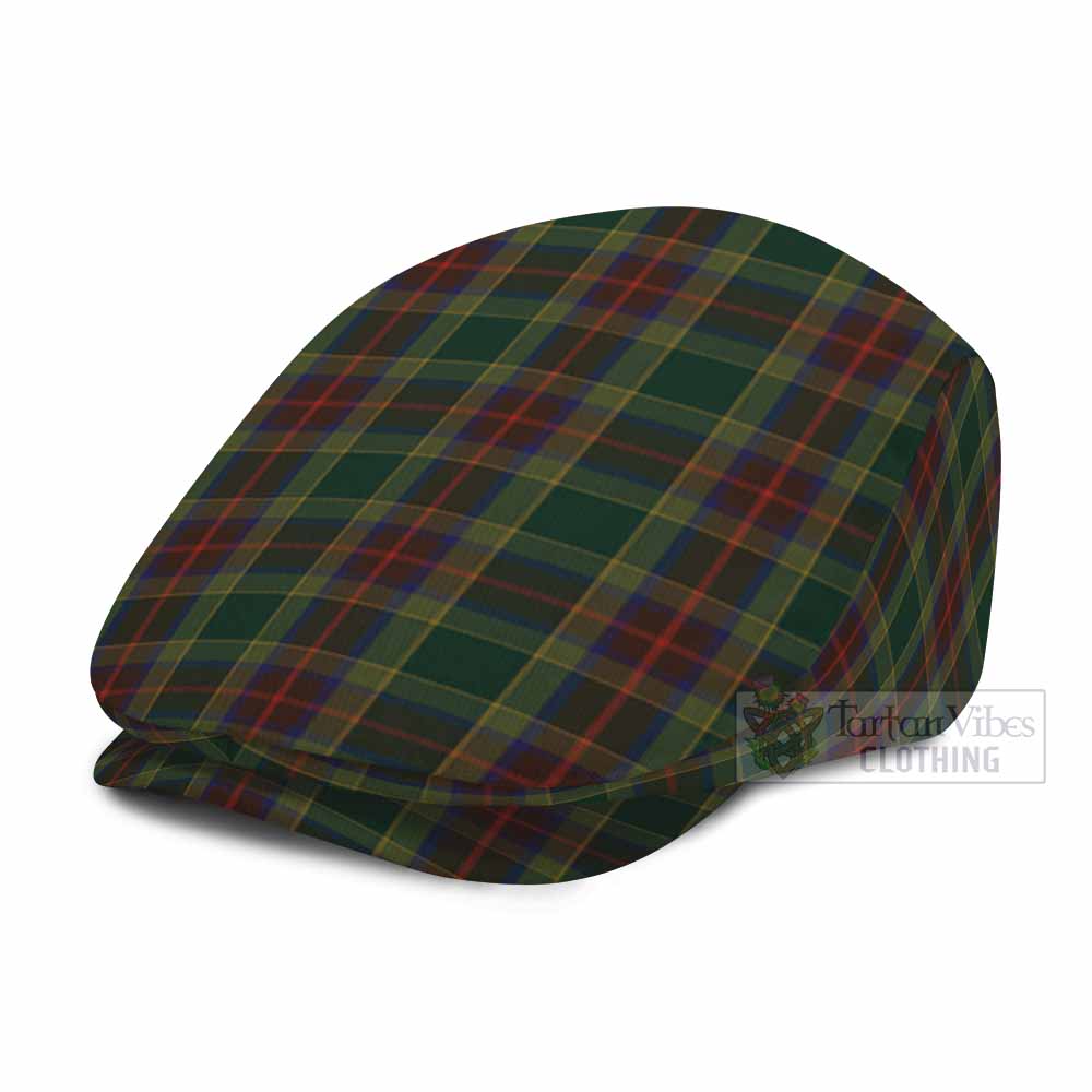 Waterford County Ireland Tartan Jeff Cap, Tartan Flat Cap