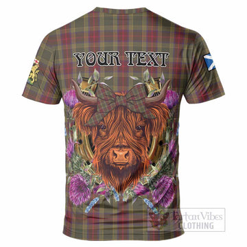 Waterford County Ireland Tartan T-Shirt Scottish Thistle Heilan Coo
