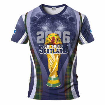 Waterford Scotland Football Tartan T-Shirt Scotland On Tour Trophy Style