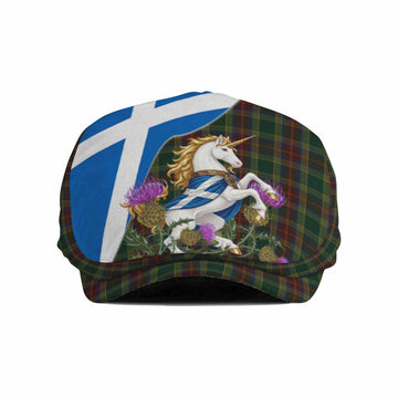 Waterford Scottish Tartan Unicorn Heritage Flat Cap, Jeff Cap