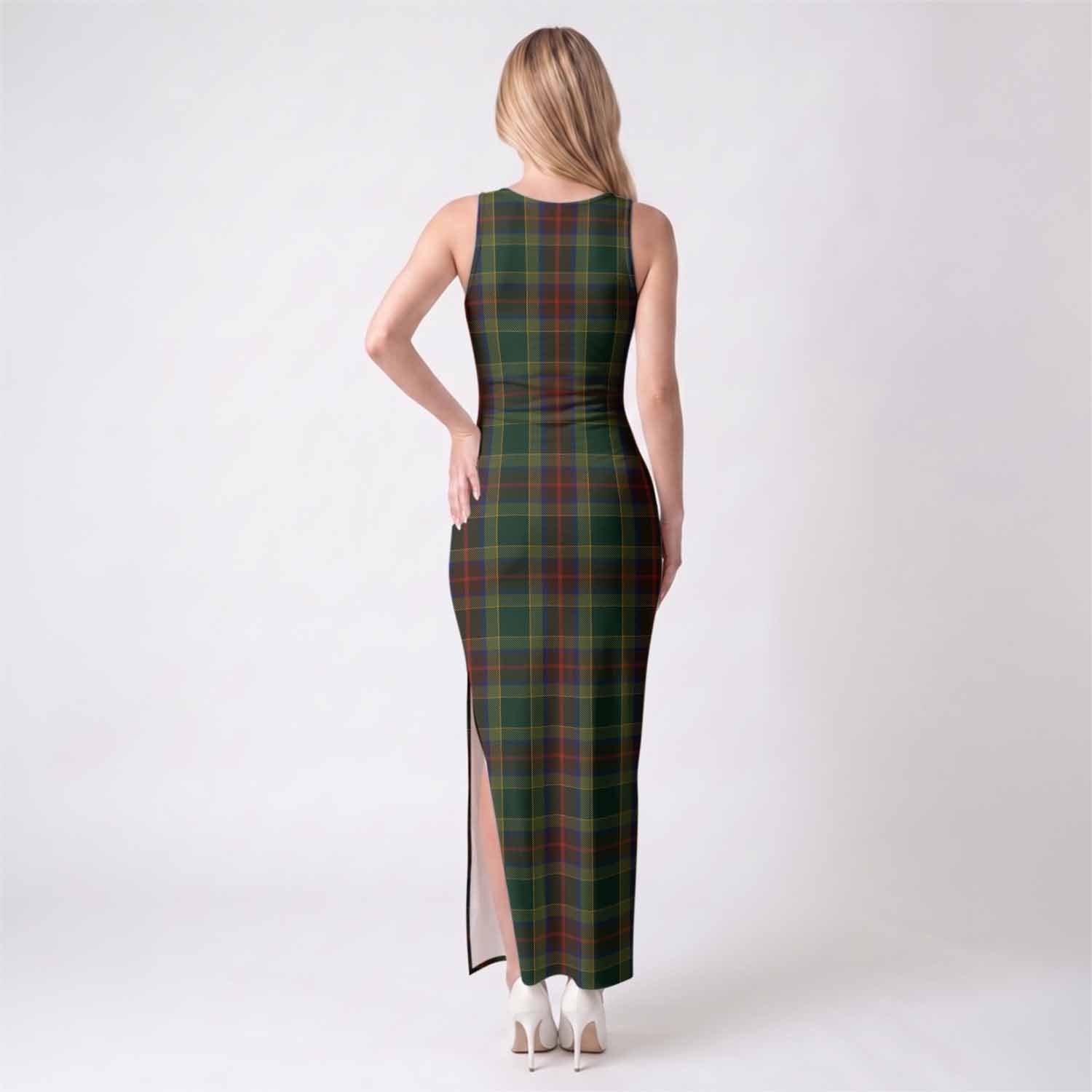 Waterford Tartan Tank Maxi Dress
