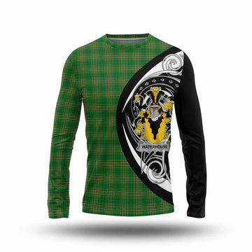 Waterhouse Irish Clan Long Sleeve T-Shirt Celtic Circle Style Unisex - Tartan Vibes Clothing