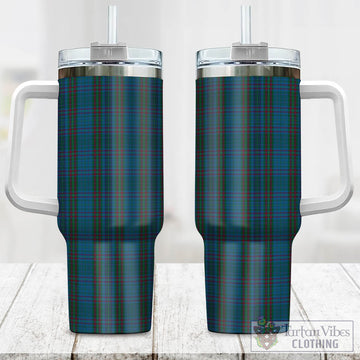 Watkins of Wales Tartan Tumbler with Handle One Size 40 OZ - Tartan Vibes Clothing