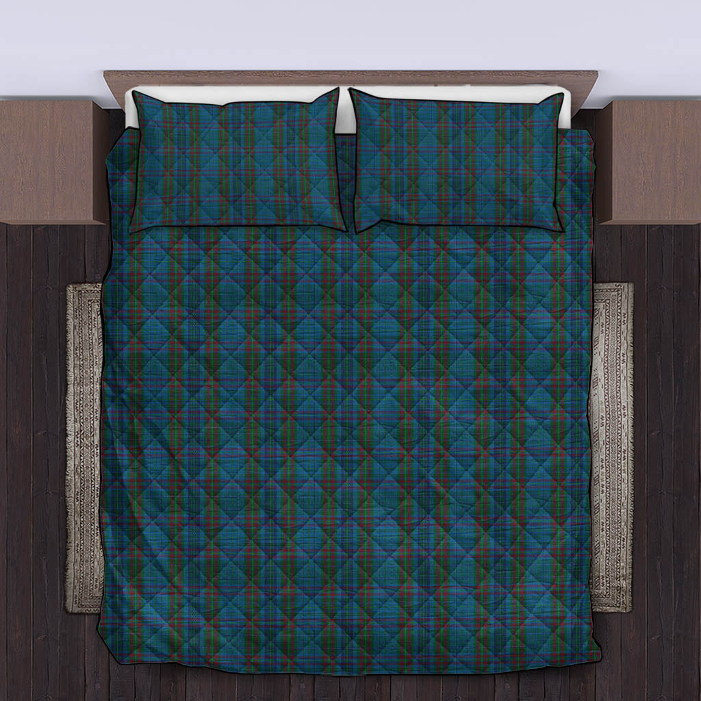 Watkins of Wales Tartan Quilt Bed Set King - Tartan Vibes Clothing