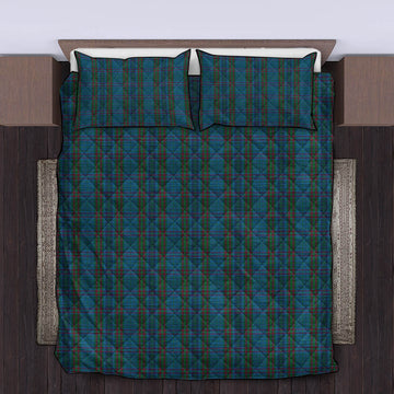 Watkins of Wales Tartan Quilt Bed Set