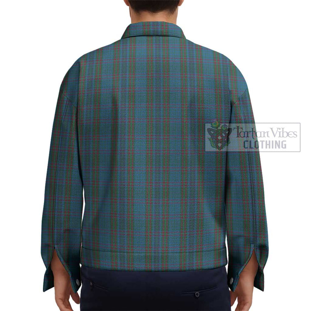 Watkins of Wales Tartan Unisex Lapel Cotton Jacket - Tartan Vibes Clothing