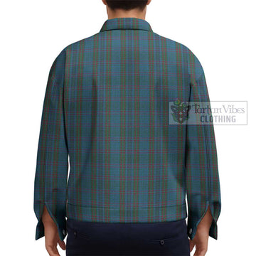 Watkins of Wales Tartan Unisex Lapel Cotton Jacket