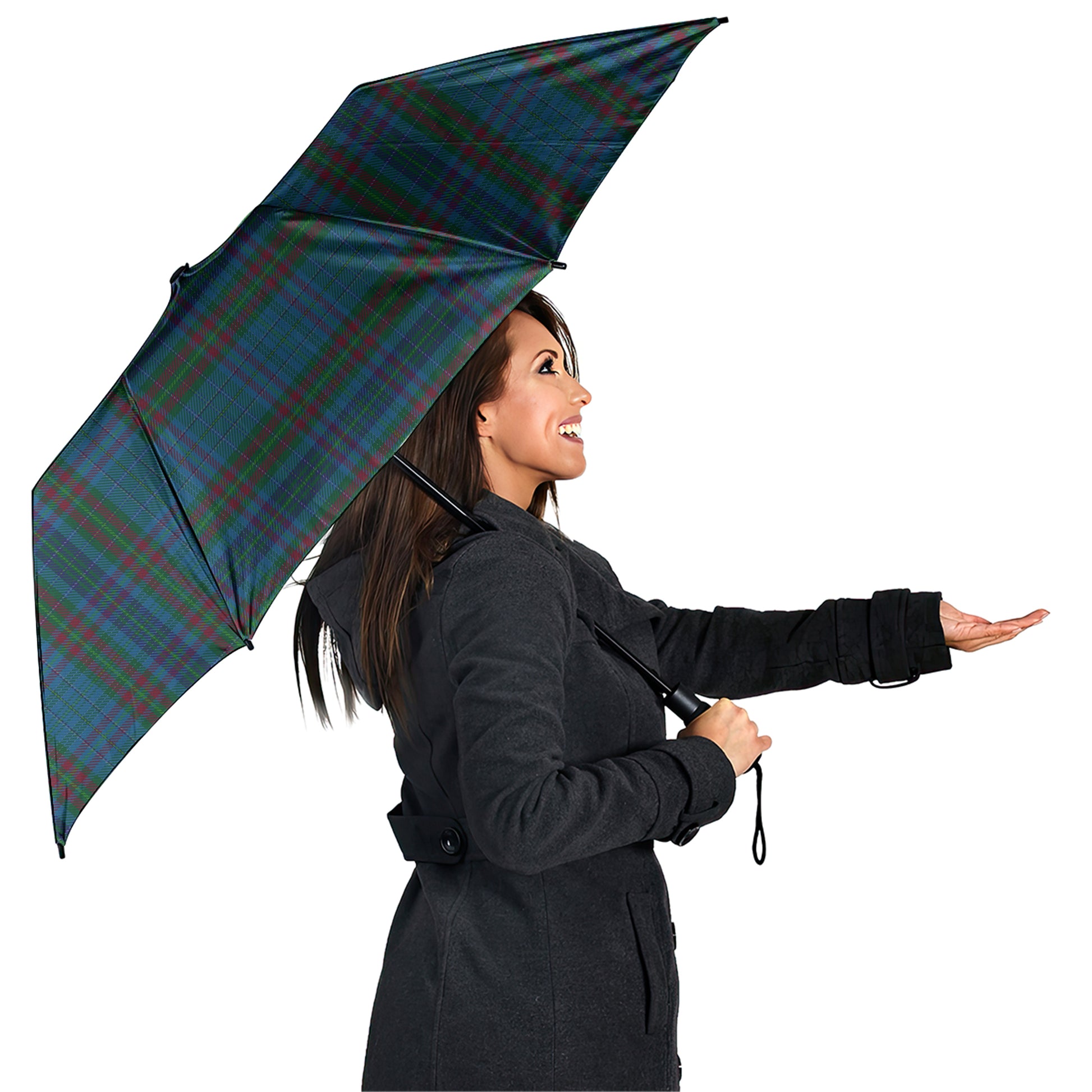 Watkins of Wales Tartan Umbrella - Tartanvibesclothing