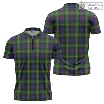 Watson Tartan Zipper Polo Shirt