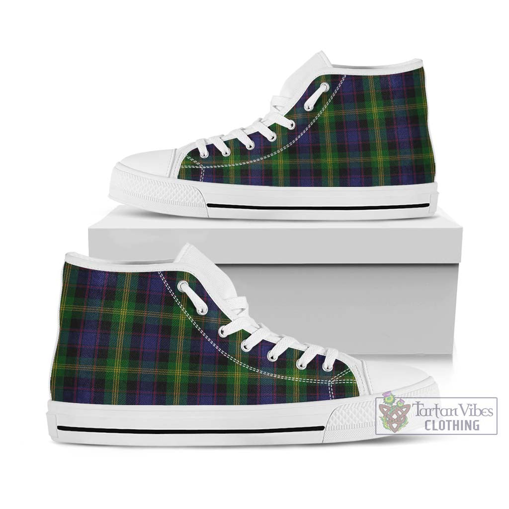 Tartan Vibes Clothing Watson Tartan High Top Shoes