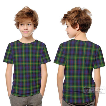 Watson Tartan Kid T-Shirt Youth XL Size14 - Tartanvibesclothing Shop