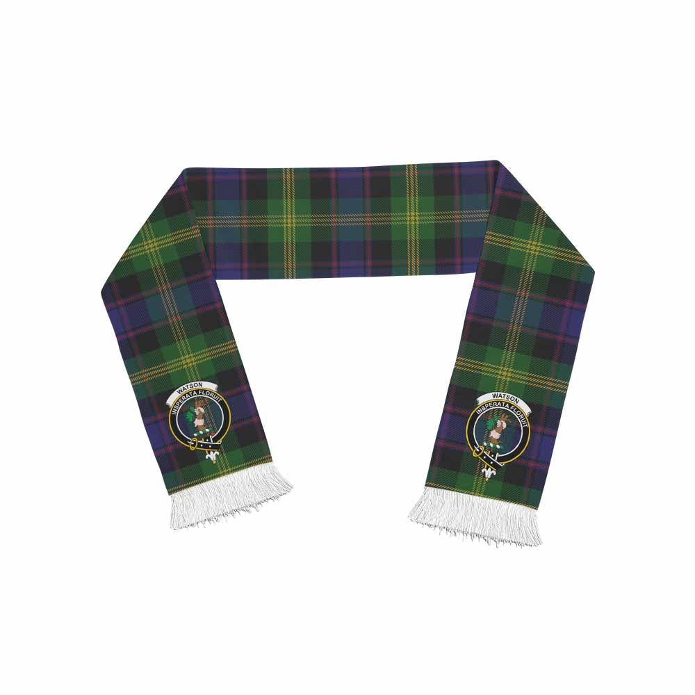 Tartan Vibes Clothing Watson Tartan Ruffneck Scarf with Family Crest