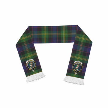 Watson Tartan Ruffneck Scarf with Family Crest