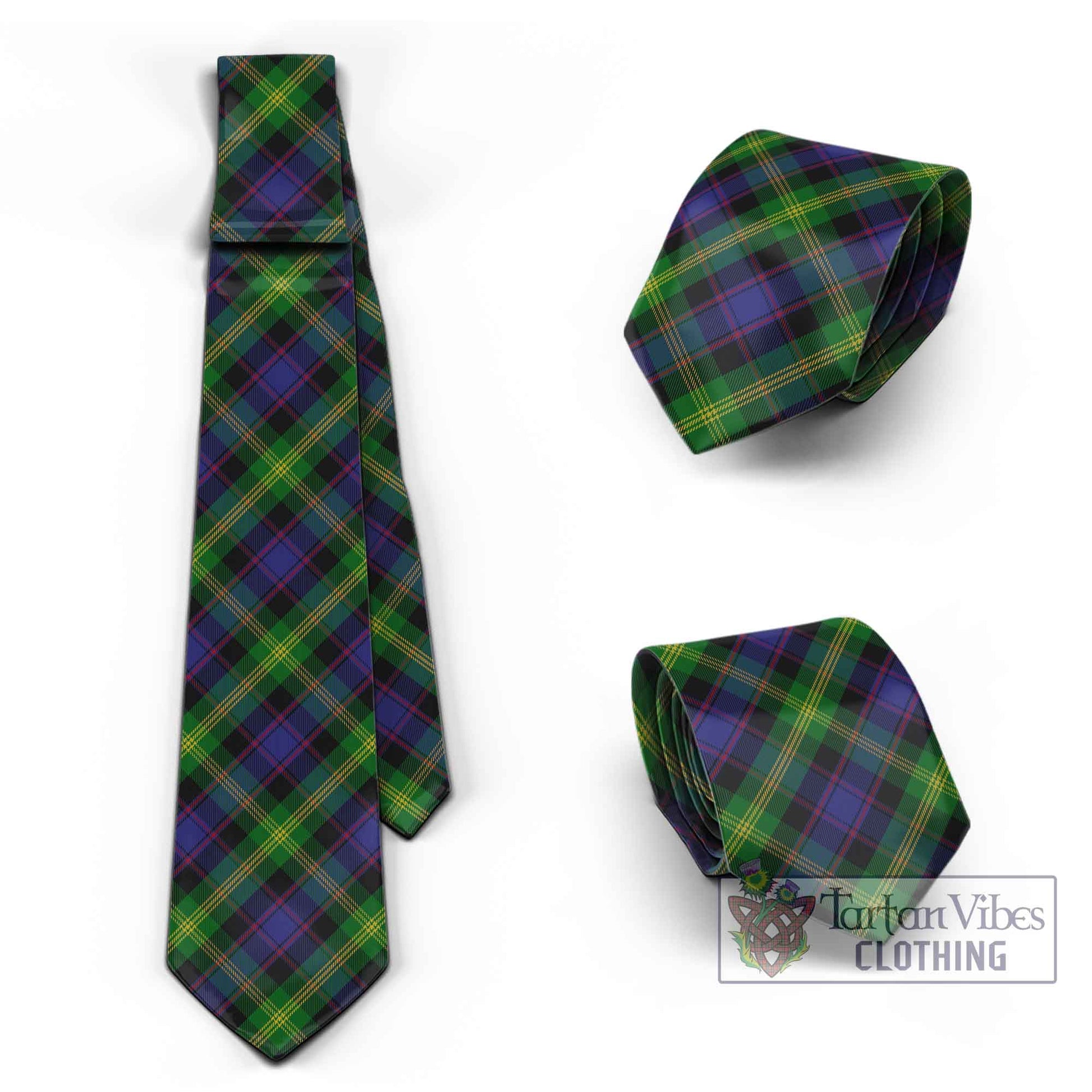 Tartan Vibes Clothing Watson Tartan Classic Necktie Cross Style