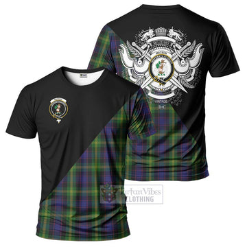 Watson Tartan T-Shirt with Family Crest and Military Logo Style Kid's Shirt - Tartanvibesclothing Shop