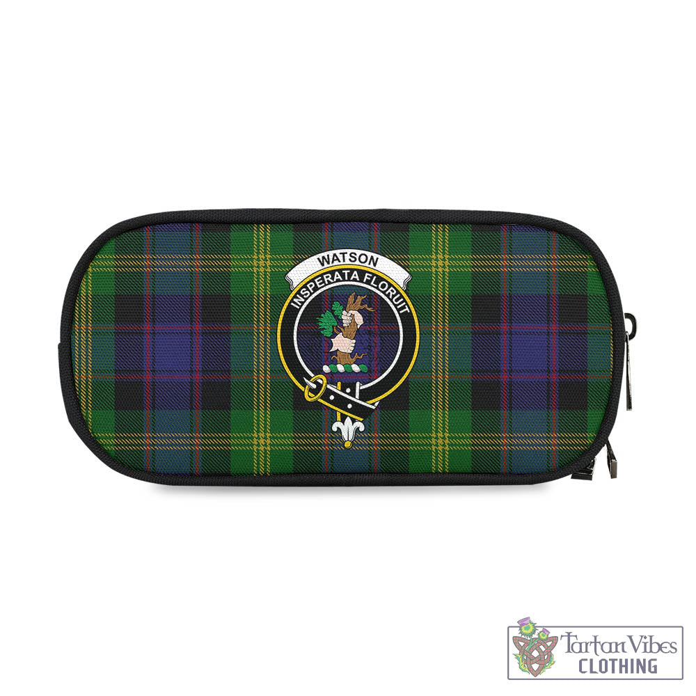 Tartan Vibes Clothing Watson Tartan Pen and Pencil Case with Family Crest