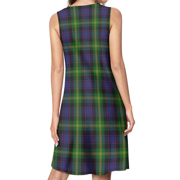 Watson Tartan Womens Casual Dresses - Tartanvibesclothing