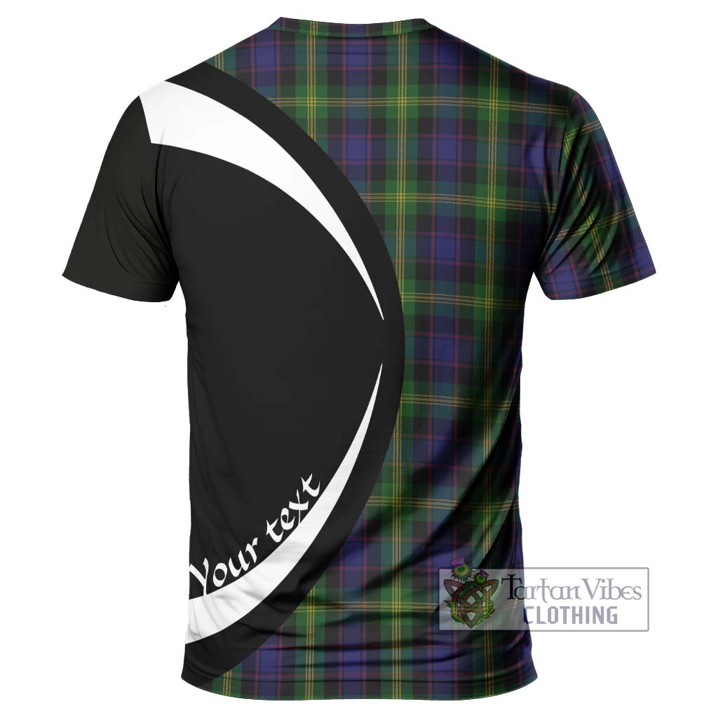 Tartan Vibes Clothing Watson Tartan T-Shirt with Family Crest Circle Style