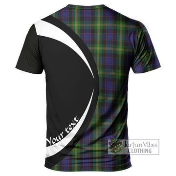 Tartan Vibes Clothing Watson Tartan T-Shirt with Family Crest Circle Style