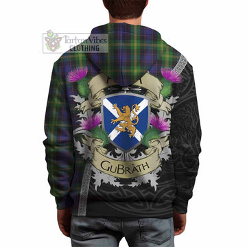 Watson Tartan Family Crest Hoodie Lion Rampant Royal Thistle Shield Celtic Inspired