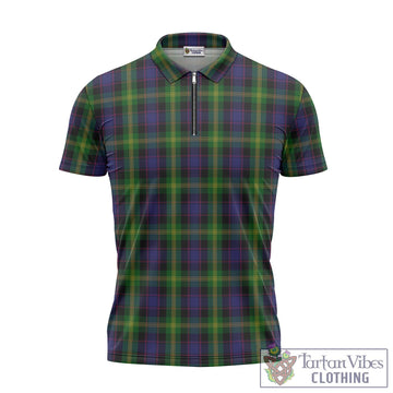 Watson Tartan Zipper Polo Shirt